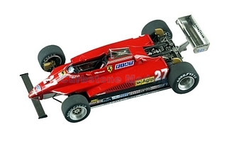 Bouwpakket 1:43 | Tameo TMK342 | Ferrari 126 C2 1982 - G.Villeneuve - D.Pironi