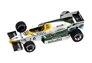 Bouwpakket 1:43 | Tameo SLK032 | Williams FW09 | USA Dallas 1984 #6 - K.Rosberg - J.Laffite