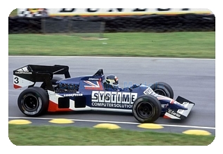 Bouwpakket 1:43 | Tameo SLK038 | Tyrrell 012 Ford 1984 #3 - S.Johansson