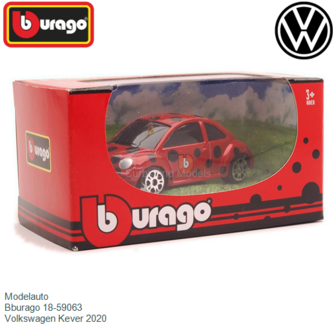Modelauto  | Bburago 18-59063 | Volkswagen Kever 2020
