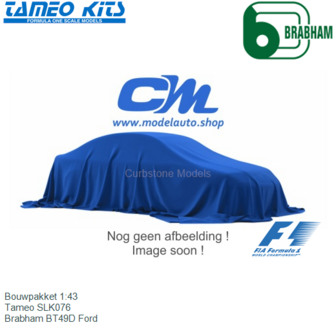 Bouwpakket 1:43 | Tameo SLK076 | Brabham BT49D Ford