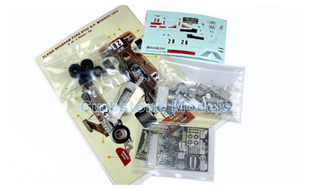 Bouwpakket 1:43 | Tameo SLK095 | Brabham Ford BT42 Ford 1974 #28 - J.Watson