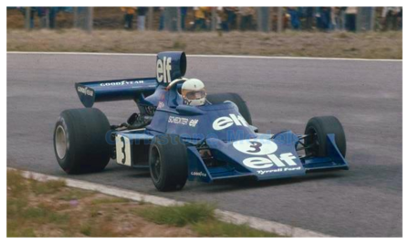 Bouwpakket 1:43 | Tameo SLK103 | Tyrrell 007 1974 #3 - P.Depailler - J.Scheckter