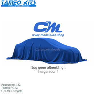 Accessoire 1:43 | Tameo PG23 | Grill for Trumpets