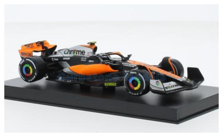 Modelauto 1:43 | Bburago 18-38088N | McLaren MCL60 2023 #4 - L.Norris