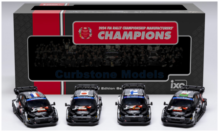 Modelauto 1:43 | IXO-Models RAM966SET.22 | Toyota Gazoo Racing GR Yaris Rally1 Hybrid 2024