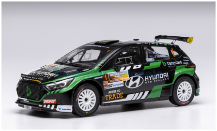 Modelauto 1:43 | IXO-Models RAM953.22 | Hyundai i20 N Rally2 2024 #1 - H.Paddon - J.Hudson