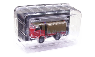 Modelauto 1:50 | Del Prado DPD12 | Camion Tout Usage 4x4 Rood 1954