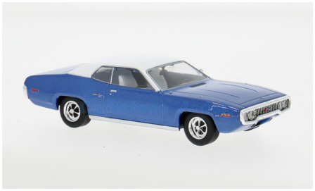 Modelauto 1:43 | IXO-Models CLC601N.22 | Plymouth Satellite Sebring Plus Blue and White 1971