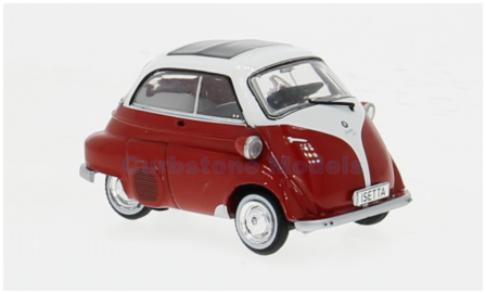 Modelauto 1:43 | IXO-Models CLC604N.22 | BMW Isetta Red and White 1959