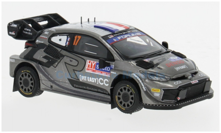 Modelauto 1:43 | IXO-Models RAM945.22 | Toyota Gazoo Racing GR Yaris Rally1 Hybrid 2024 #17 - S.Ogier - V.Landais