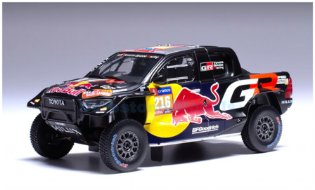 Modelauto 1:43 | IXO-Models RAM931SP-B.22 | Toyota Gazoo Racing GR DKR Hilux Evo T1U 2024 #216 - D.Zenz  - S.Quintero