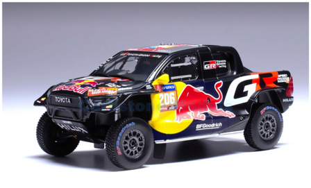 Modelauto 1:43 | IXO-Models RAM931SP-A.22 | Toyota Gazoo Racing GR DKR Hilux Evo T1U 2024 #206 - C.Moran  - A.Monleon 