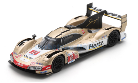 Modelauto 1:64 | Spark Y401 | Porsche 963 | Hertz Team JOTA 2024 #12 - N.Nato - W.Stevens - C.Ilott