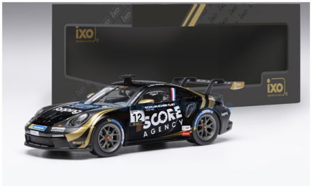 Modelauto 1:43 | IXO-Models GTM176.22 | Porsche 911 GT3 Cup 2024 #12 - L.ten Voorde