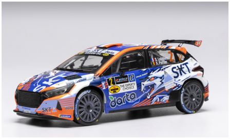 Modelauto 1:43 | IXO-Models RAM948.22 | Hyundai i20 N Rally2 2024 #2 - X.Portier - S.Lefebvre