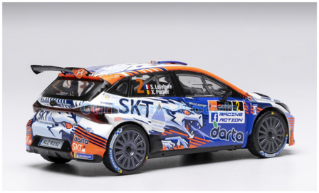 Modelauto 1:43 | IXO-Models RAM948.22 | Hyundai i20 N Rally2 2024 #2 - X.Portier - S.Lefebvre