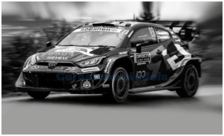 Modelauto 1:43 | IXO-Models RAM972C.22 | Toyota Gazoo Racing GR Yaris Rally1 Hybrid 2025 #69 - H.Rovanper&auml; - J.Halttunen