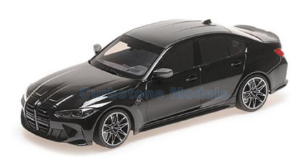 Modelauto 1:18 | Minichamps 155020202 | BMW M3 Limousine Zwart 2020