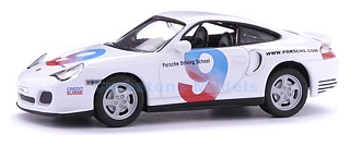 Modelauto 1:43 | Schuco Junior Line 331507912 | Porsche 911 Turbo White 2000 #9