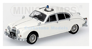 Modelauto 1:43 | Minichamps 430130690 | Jaguar MKII White 1959