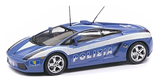 Modelauto 1:43 | Minichamps 400103590 | Lamborghini Gallardo Blue