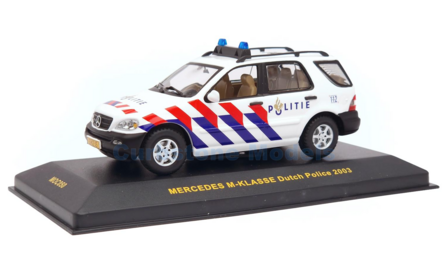 Modelauto 1:43 | IXO-Models MOC050 | Mercedes Benz M Klasse White 2003