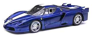 Modelauto 1:18 | Hotwheels J8247 | Ferrari FXX Blue