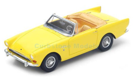 Modelauto 1:43 | Spark S4945 | Sunbeam Alpine Convertible Yellow 1964