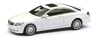 Modelauto 1:43 | Autoart 56243 | Mercedes Benz CL Coupe White