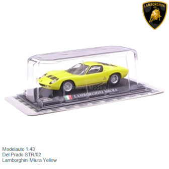 Modelauto 1:43 | Del Prado STR/02 | Lamborghini Miura Yellow