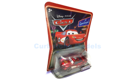 Modelauto 1:64 | Mattel L6264 | Disney Cars Mcqueen Radiator Springs Metallic Red #95 - A.Sidorenko - L.McQueen
