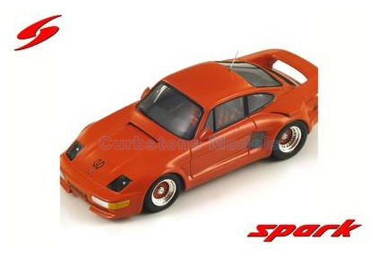 Modelauto 1:43 | Spark S0730 | Porsche Gemballa Metallic Red 1987