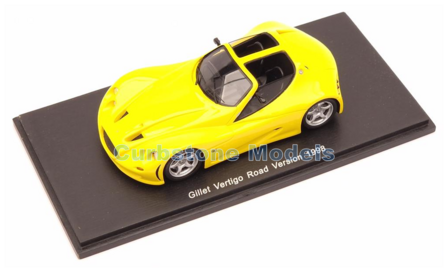 Modelauto 1:43 | Spark S1460 | Gillet Vertigo Yellow 1998