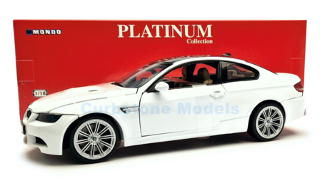 Modelauto 1:18 | Mondo Motors 50045W | BMW M3 White 2008