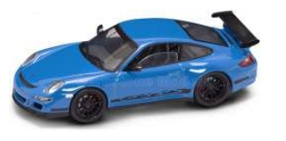 Modelauto 1:43 | YatMing 43204b | Porsche 997 GT3-RS Blue 2007