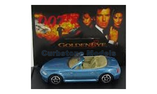 Modelauto 1:64 | Magazine Models MAgJBbmw | BMW Z3 Blue - J.Bond