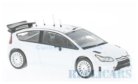 Modelauto 1:43 | IXO-Models IXOMDCS011 | Citro&euml;n C4 WRC White 2010