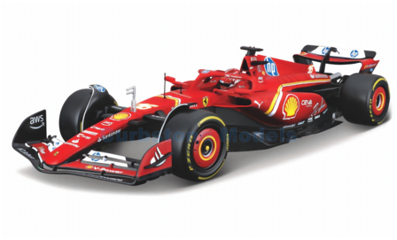 Modelauto 1:18 | Bburago 18-16815LI | Scuderia Ferrari SF-24 2024 #16 - C.Leclerc