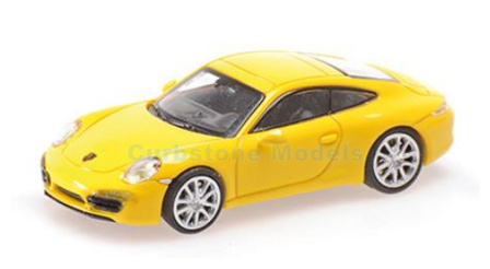 Modelauto 1:87 | Minichamps 870068024 | Porsche 911 Yellow 2011