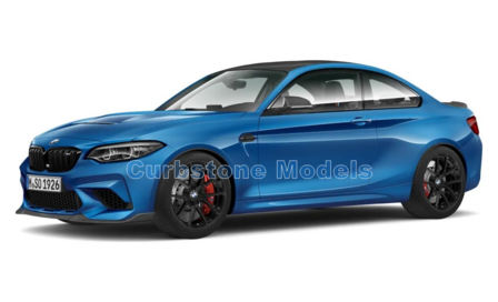Modelauto 1:18 | Minichamps 155021022 | BMW M2 CS Metallic Blue 2020