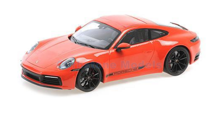 Modelauto 1:18 | Minichamps 155067327 | Porsche 911 Carrera 4S Orange 2019