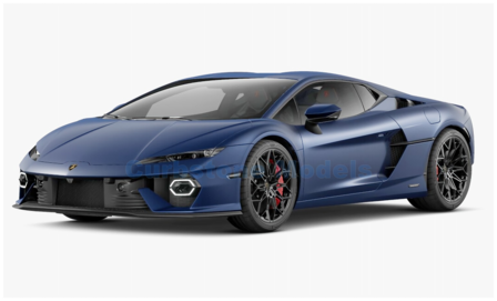 Modelauto 1:18 | Bburago 18-11052BLUE | Lamborghini Temerario Blue 2025