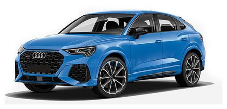 Modelauto 1:87 | Minichamps 870010104 | Audi RS Q3 Sportback Blue 2019