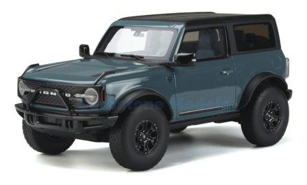 Modelauto 1:18 | GT Spirit GT359 | Ford Bronco FE Blue 2021