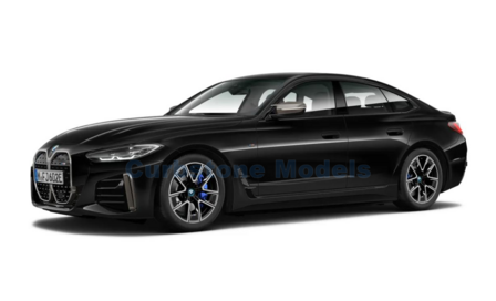 Modelauto 1:43 | Minichamps 410024002 | BMW I4 M50 Metallic Black 2023