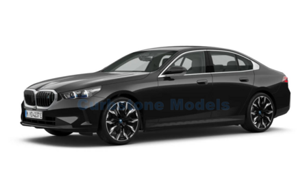 Modelauto 1:87 | Minichamps 870024404 | BMW I5 Metallic Black 2024
