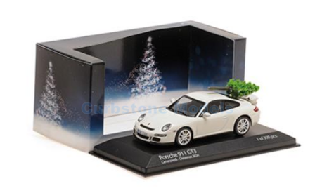 Modelauto 1:43 | Minichamps 400065405 | Porsche 911 GT3 White 2006