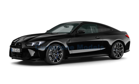 Modelauto 1:18 | Minichamps 110020141 | BMW M M4 Metallic Black 2024