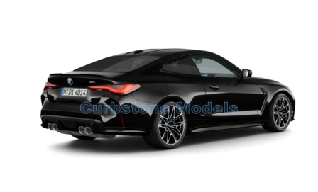 Modelauto 1:18 | Minichamps 110020141 | BMW M M4 Metallic Black 2024